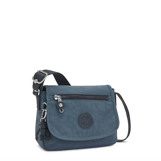 Kipling Sabian Crossbody Mini Tassen Donkerblauw Grijs | België 1874CT